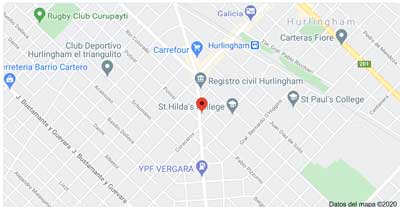 mapa sucursal Avenida Vergara 3923 Villa Tesei - Atilio Pinturas
